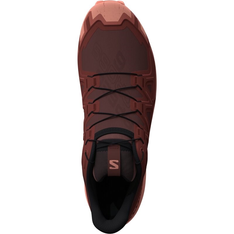Neu Eingetroffen Salomon Damen Trailrunningschuhe SHOES SPEEDCROSS 6 GTX W Rum - Rumrosine/Scheunenrot/Canyon-Ton