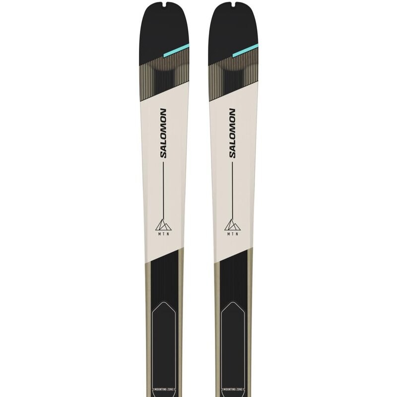 Neu Eingetroffen Salomon Damen Freeride Ski N MTN 86 W CARB - Regentag/Schwarz/Arubablau