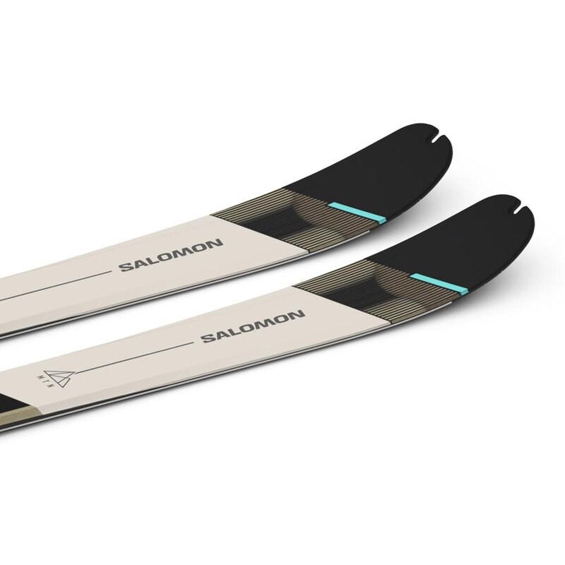 Neu Eingetroffen Salomon Damen Freeride Ski N MTN 86 W CARB - Regentag/Schwarz/Arubablau