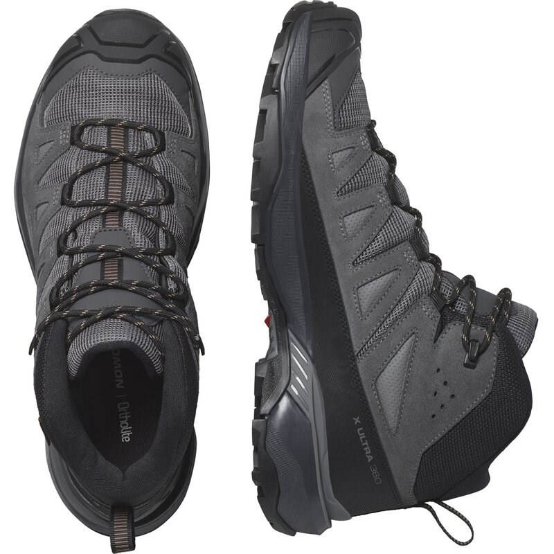 Neu Eingetroffen Salomon Herren Multifunktionsstiefel SHOES X ULTRA 360 LTR MID GTX - Castlerock/Asphalt/Seetang