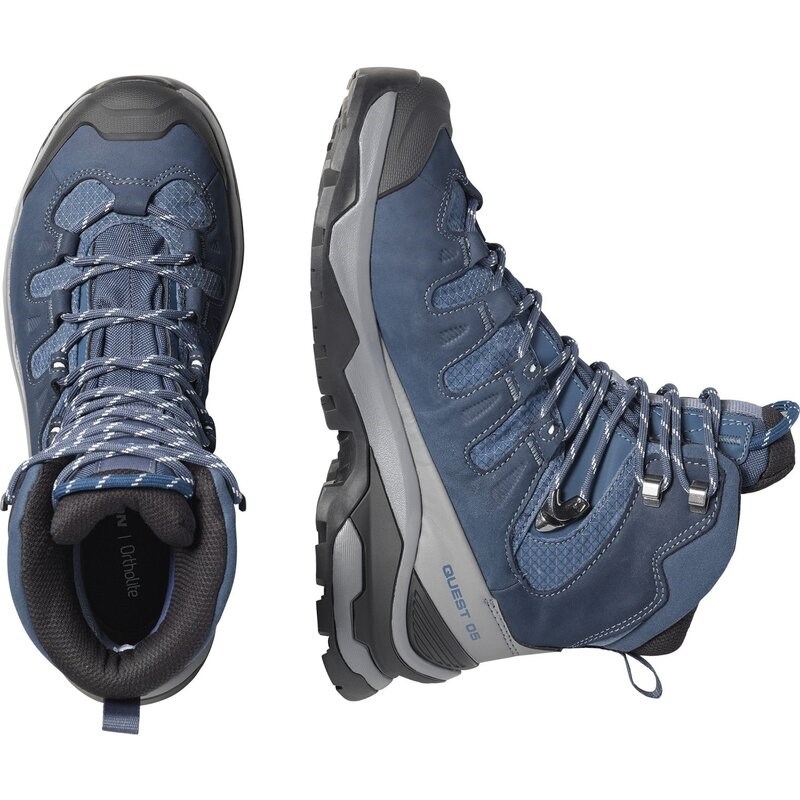 Neu Eingetroffen Salomon Damen Trekkingstiefel SHOES QUEST 5 GTX W - Verzaubert/Grisaille/Schwarz