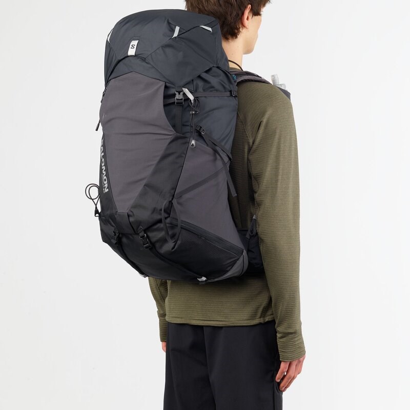 Neu Eingetroffen Salomon Rucksack AEROTREK 50 - Anthrazit / Neun Eisen / Legierung