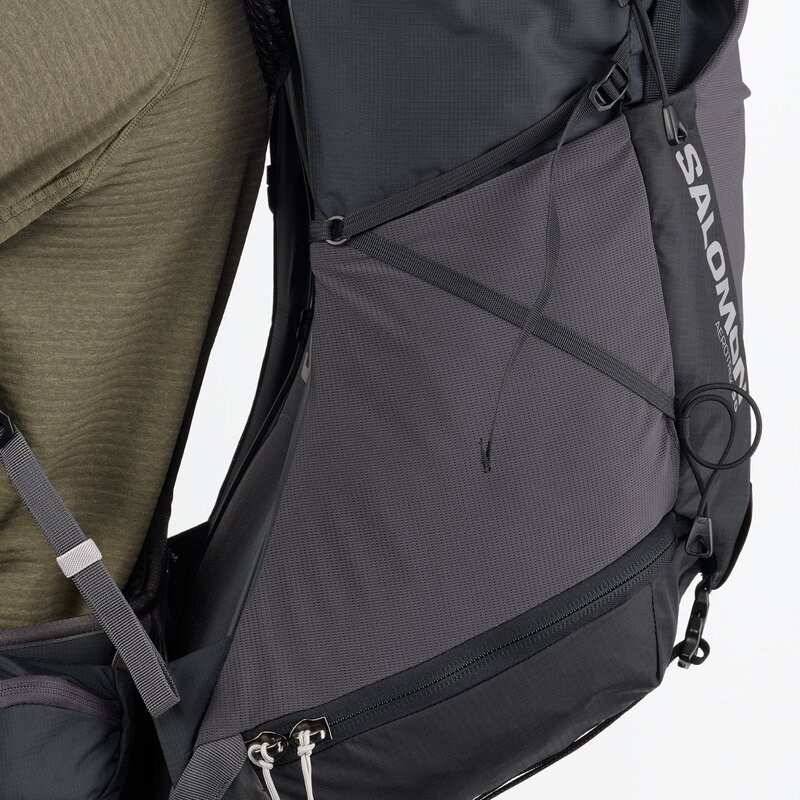 Neu Eingetroffen Salomon Rucksack AEROTREK 50 - Anthrazit / Neun Eisen / Legierung