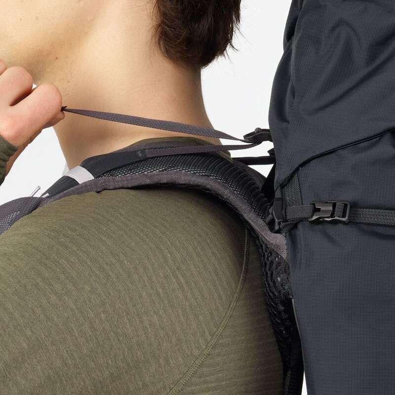 Neu Eingetroffen Salomon Rucksack AEROTREK 50 - Anthrazit / Neun Eisen / Legierung