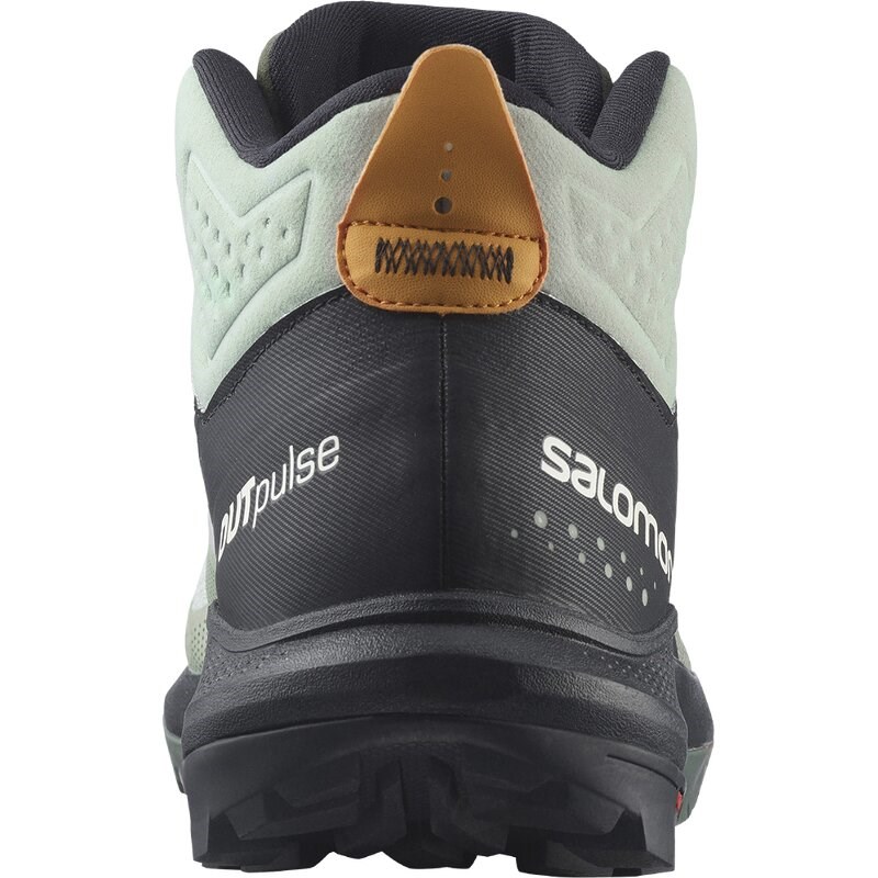 Neu Eingetroffen Salomon Herren Multifunktionsstiefel SHOES OUTpulse Mid GTX Wrought - Schmiedeeisen/Schwarz/Leuchtendes Orange