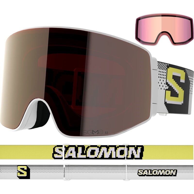 Neu Eingetroffen Salomon Herren Brille GOGGLES SENTRY PRIME SIGMA WH - Weiß