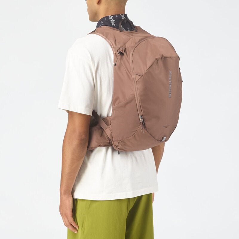 Neu Eingetroffen Salomon Kleintasche TRAILBLAZER - MUSTANG Schwarzer Kaffee