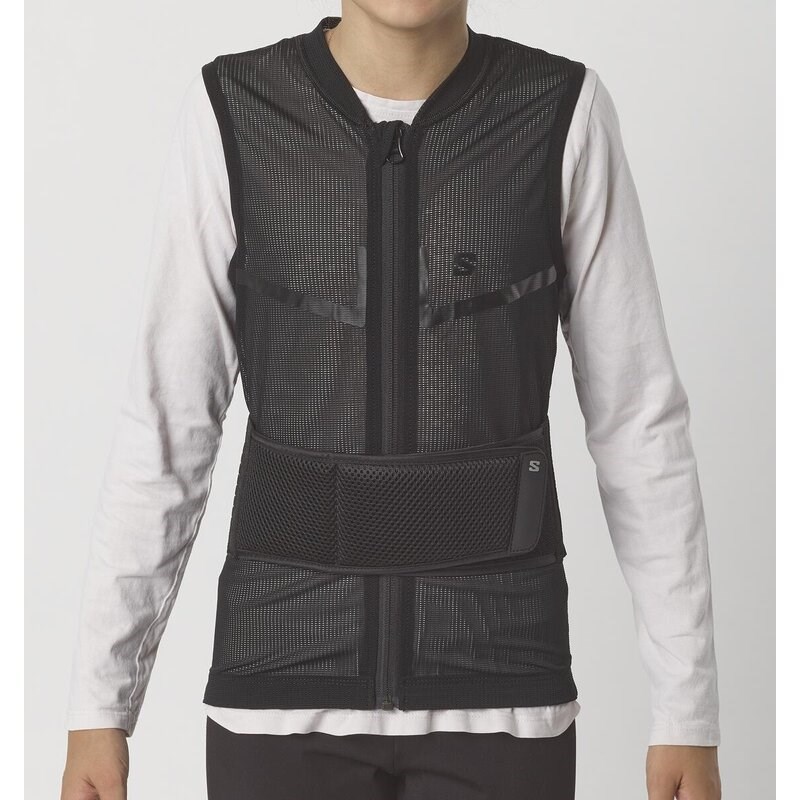 Neu Eingetroffen Salomon Schoner BACK PROTE FLEXCELL PRO VEST JR - Schwarz