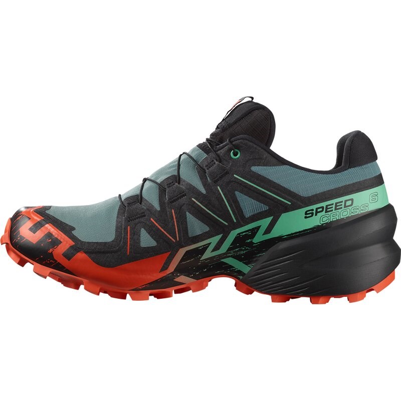 Neu Eingetroffen Salomon Herren Trailrunningschuhe SHOES SPEEDCROSS 6 GTX - Nordatlantik/Schwarz/Kirschtomate