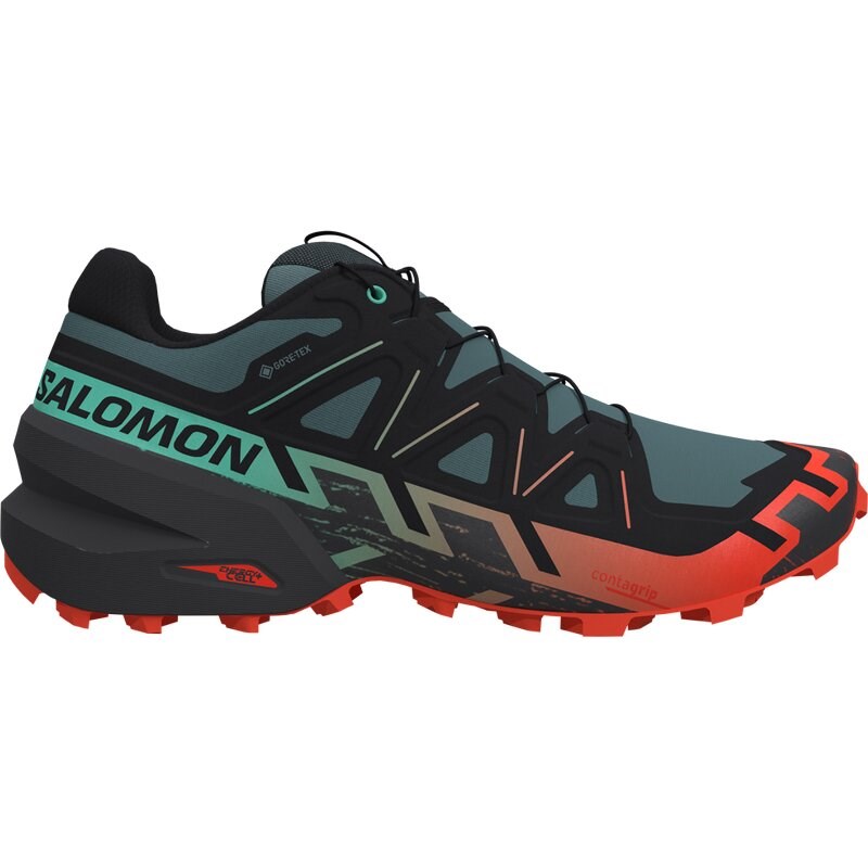 Neu Eingetroffen Salomon Herren Trailrunningschuhe SHOES SPEEDCROSS 6 GTX - Nordatlantik/Schwarz/Kirschtomate