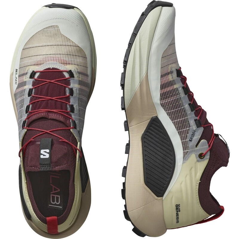 Neu Eingetroffen Salomon Herren Trailrunningschuhe SHOES - Vanilleeis/Dekadente Schokolade/Schwarz