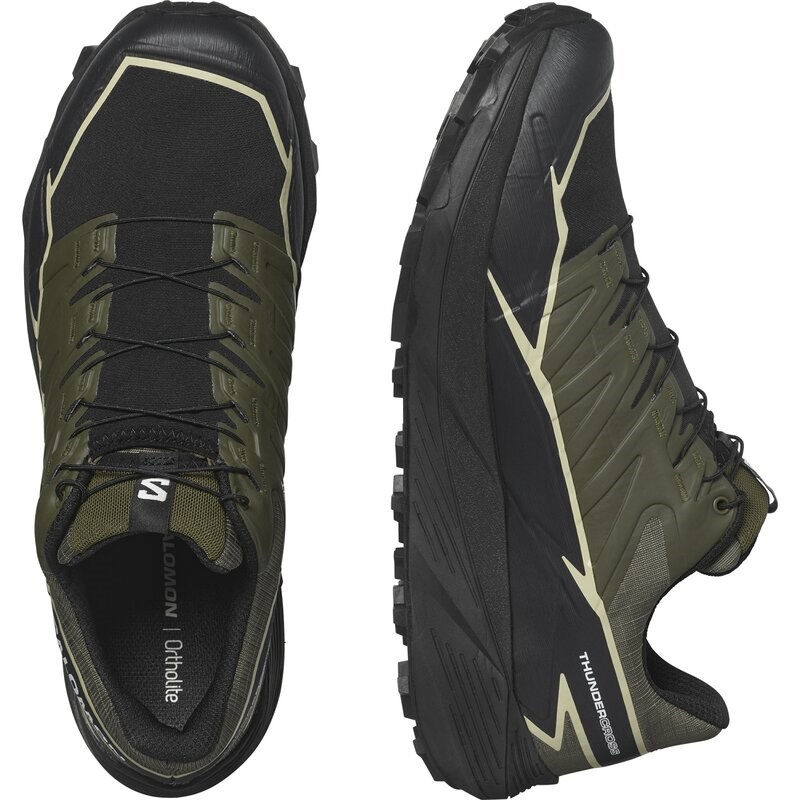 Neu Eingetroffen Salomon Herren Trailrunningschuhe SHOES THUNDERCROSS GTX - Olivennacht/Schwarz/Luzerne