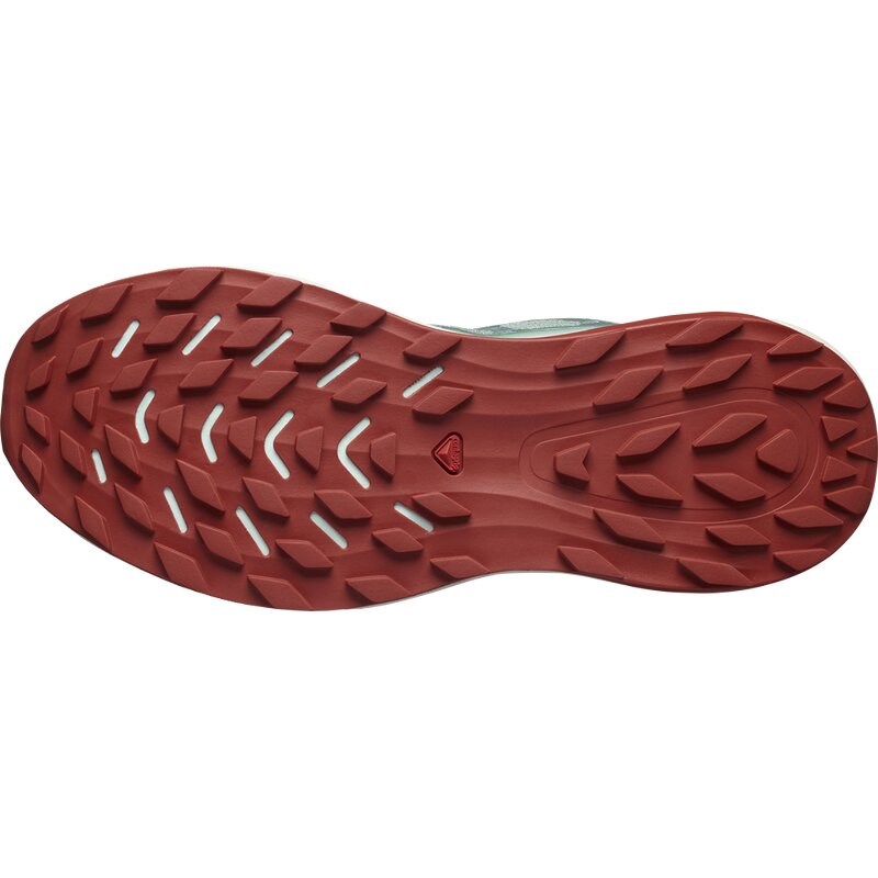 Neu Eingetroffen Salomon Damen Trailrunningschuhe SHOES ULTRA GLIDE 2 W - Seerosenblatt/Gebleichtes Aquamarin/Scharfe Sauce