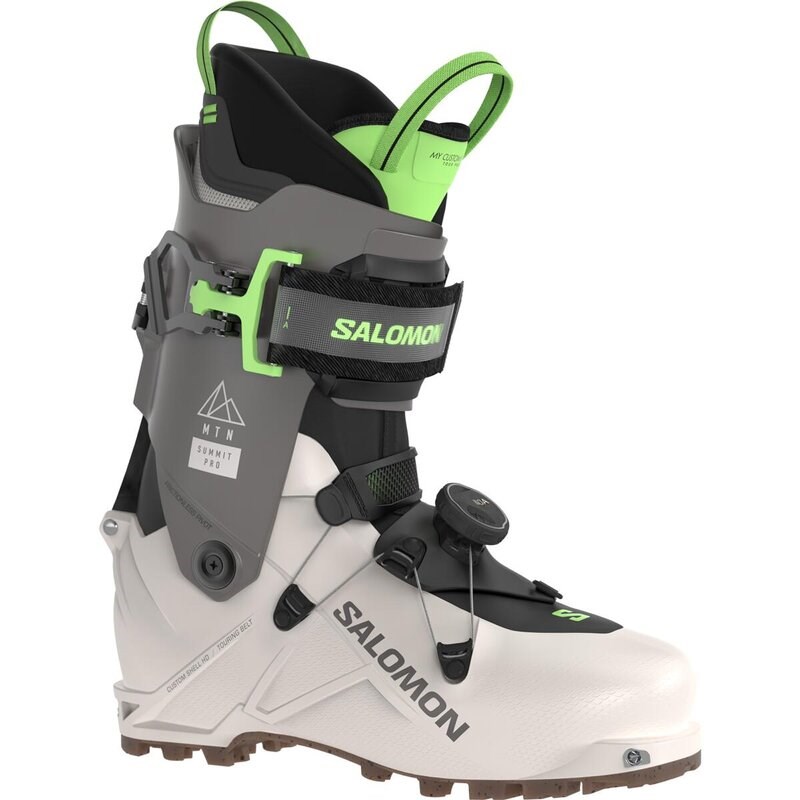 Neu Eingetroffen Salomon Herren ALP. BOOTS MTN SUMMIT PRO - Regentag/Beluga/Pastell-Neongrün