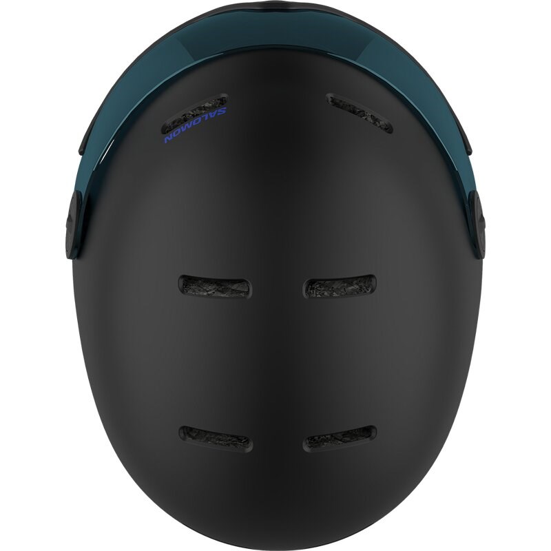 Neu Eingetroffen Salomon Kinder Helm HELMET ORKA VISOR - Leuchtendes Gelb