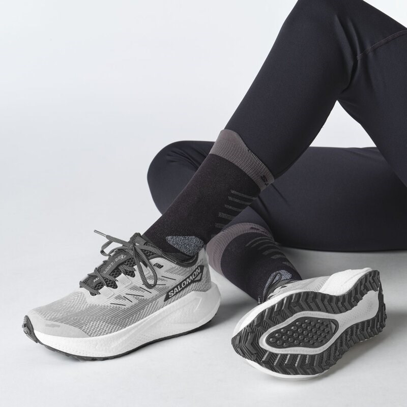 Neu Eingetroffen Salomon Herren Laufschuhe SHOES AERO BLAZE 3 GRVL - Mondfelsen/Weiß/Schwarz