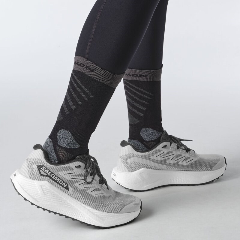 Neu Eingetroffen Salomon Herren Laufschuhe SHOES AERO BLAZE 3 GRVL - Mondfelsen/Weiß/Schwarz