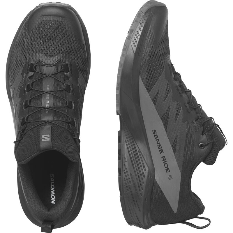 Neu Eingetroffen Salomon Herren Trailrunningschuhe SHOES SENSE RIDE 5 GTX - Schwarz/Magnet/Schwarz