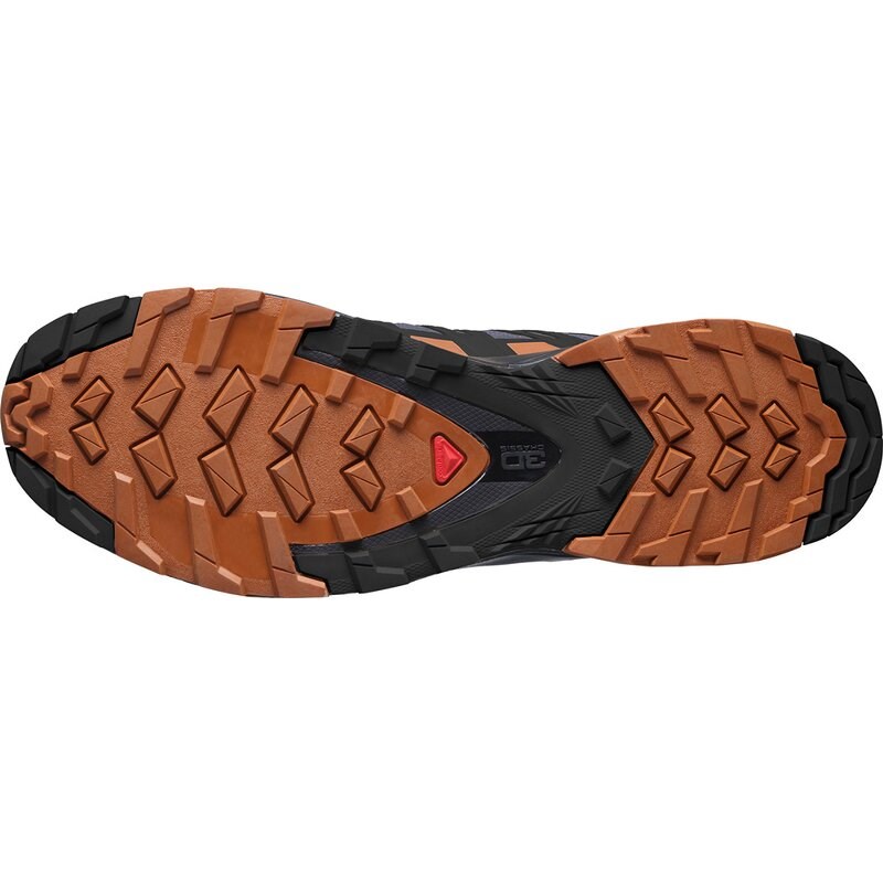 Neu Eingetroffen Salomon Herren Outdoorschuhe XA PRO 3D v8 - Ebenholz/Karamell-Café/Schwarz