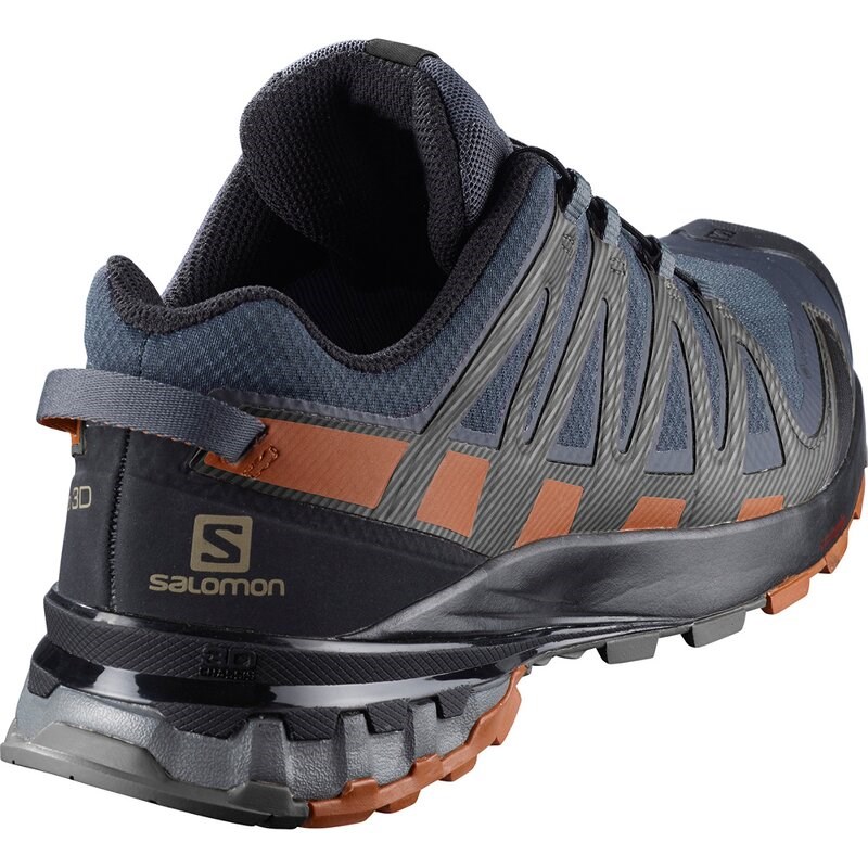 Neu Eingetroffen Salomon Herren Outdoorschuhe XA PRO 3D v8 - Ebenholz/Karamell-Café/Schwarz