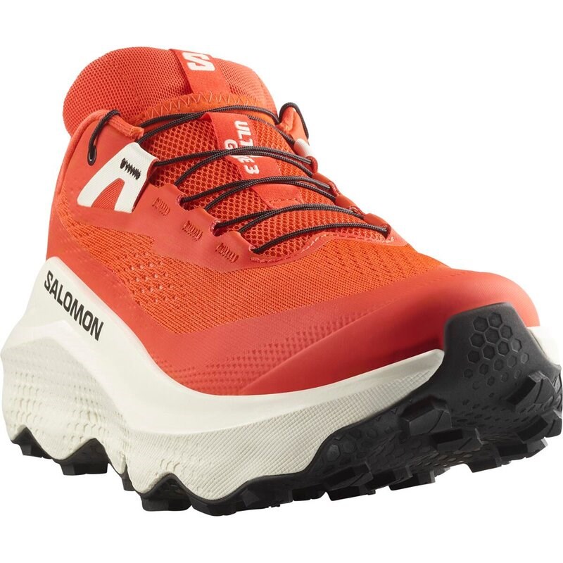Neu Eingetroffen Salomon Herren Trailrunningschuhe SHOES ULTRA GLIDE 3 - Kirschtomate/Vanilleeis/Schwarz