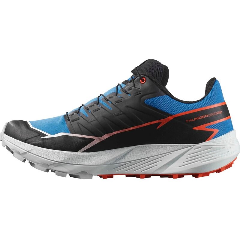 Neu Eingetroffen Salomon Herren Trailrunningschuhe SHOES THUNDERCROSS - Französischblau/Schwarz/Kirschtomate