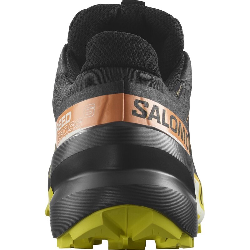 Neu Eingetroffen Salomon Herren Trailrunningschuhe SHOES SPEEDCROSS 6 GTX - Schwarz/Schwefelquelle/Paradiesvogel