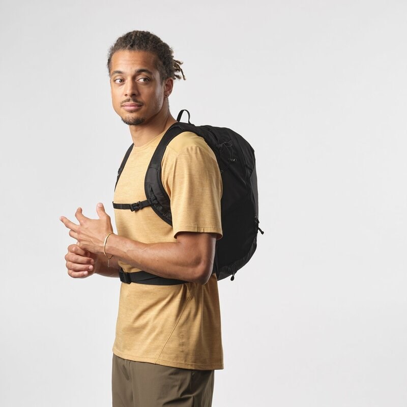 Neu Eingetroffen Salomon Kleintasche TRAILBLAZER 10 - SCHWARZ / LEGIERUNG