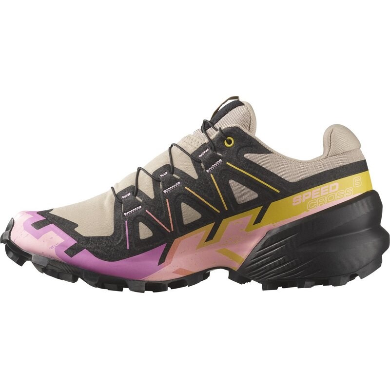 Neu Eingetroffen Salomon Damen Trailrunningschuhe SHOES SPEEDCROSS 6 W - Etherea/Schwarz/Cyclamen