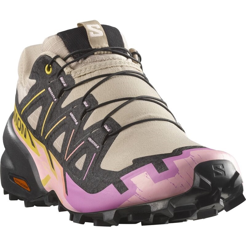 Neu Eingetroffen Salomon Damen Trailrunningschuhe SHOES SPEEDCROSS 6 W - Etherea/Schwarz/Cyclamen