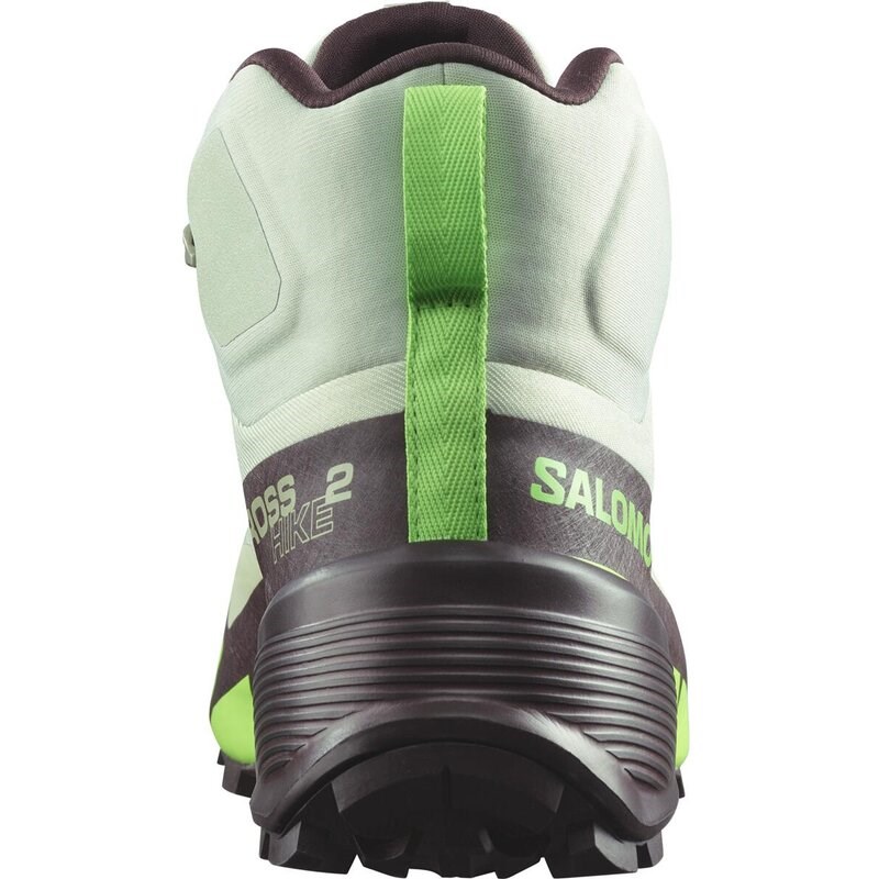 Neu Eingetroffen Salomon Herren Multifunktionsstiefel SHOES CROSS HIKE MID GTX 2 - Wüstensalbei/Grüner Gecko/Schokolade P