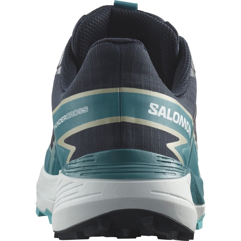 Neu Eingetroffen Salomon Herren Trailrunningschuhe SHOES THUNDERCROSS - Kohlenstoff/Tahitianische Flut/Pfau Blau