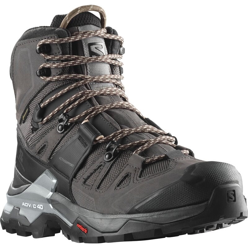 Neu Eingetroffen Salomon Damen Trekkingstiefel SHOES QUEST 4 GTX W - Magnet/Schwarz/Sonnenkuss