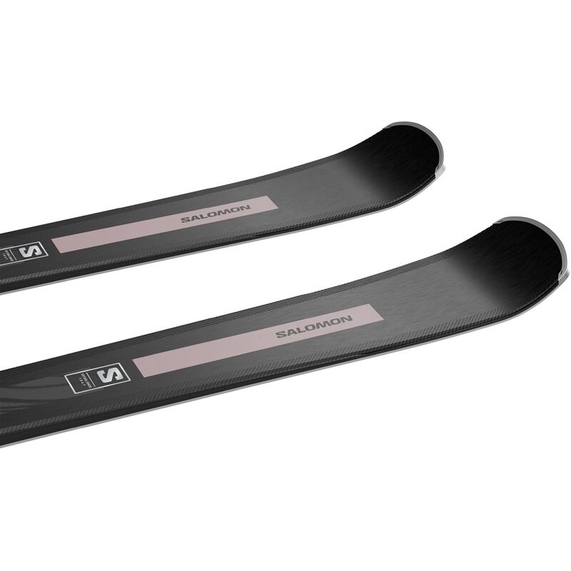 Neu Eingetroffen Salomon Damen All-Mountain Ski E - Black/Roségold Metallic