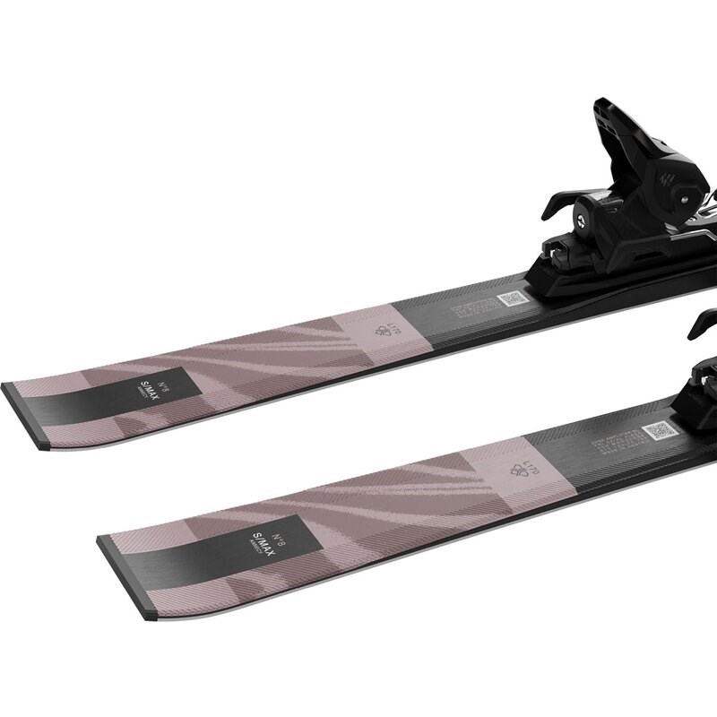 Neu Eingetroffen Salomon Damen All-Mountain Ski E - Black/Roségold Metallic