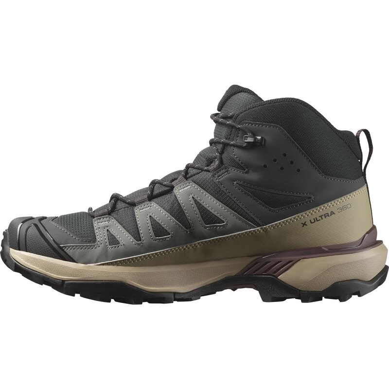 Neu Eingetroffen Salomon Herren Multifunktionsstiefel SHOES X ULTRA 360 MID GTX - Phantom/Wüstenbraun/Rumrosine