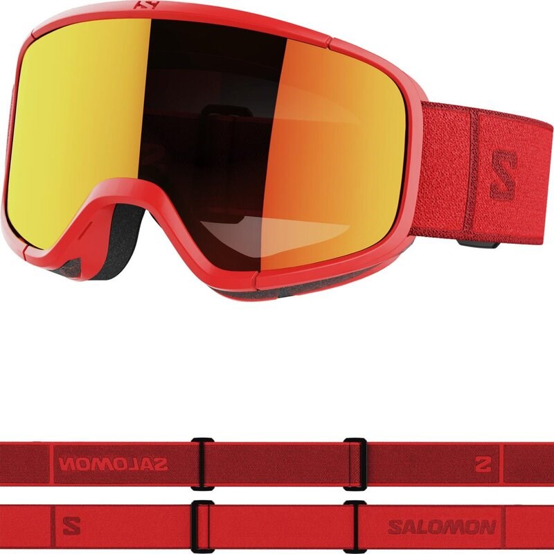 Neu Eingetroffen Salomon Herren Brille GOGGLES AKSIUM 2.0 - Rot