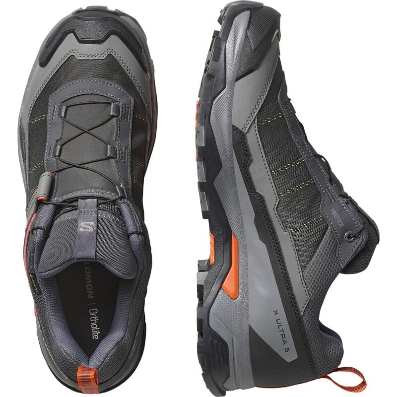 Neu Eingetroffen Salomon Herren Multifunktionsschuhe SHOES X ULTRA 5 GTX - Asphalt/Castlerock/Burnt Ochre