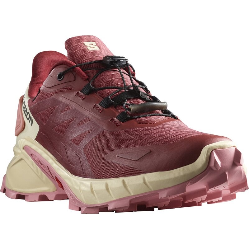 Neu Eingetroffen Salomon Damen Trailrunningschuhe SHOES SUPERCROSS 4 GTX W - Kuhhaut/Syrah/Rosé