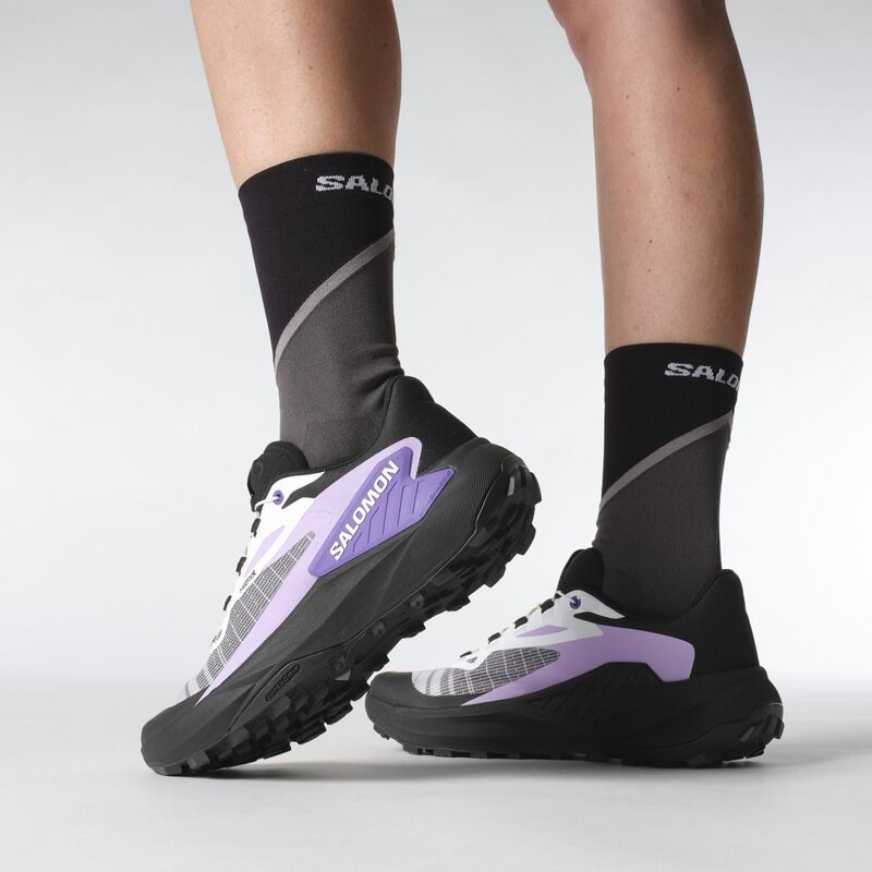 Neu Eingetroffen Salomon Damen Trailrunningschuhe SHOES GENESIS W - Black/White/Liberty