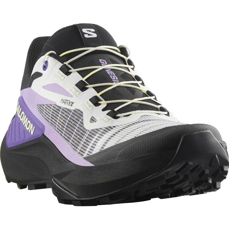 Neu Eingetroffen Salomon Damen Trailrunningschuhe SHOES GENESIS W - Black/White/Liberty