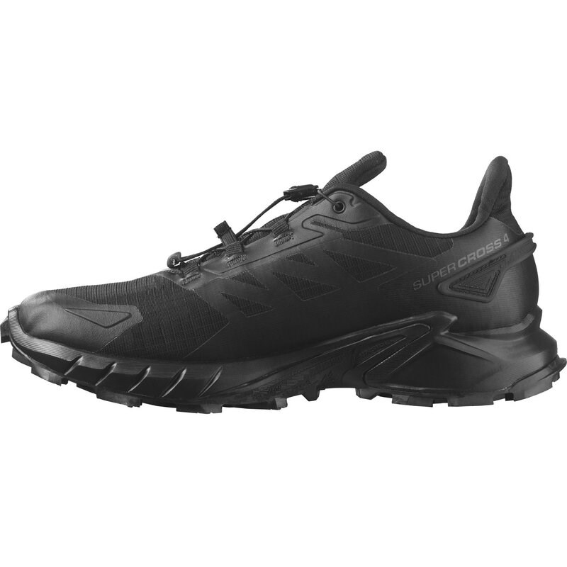 Neu Eingetroffen Salomon Herren Trailrunningschuhe SHOES SUPERCROSS 4 GTX - Schwarz/Schwarz/Schwarz
