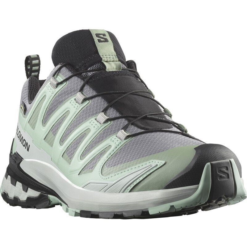 Neu Eingetroffen Salomon Damen Trailrunningschuhe SHOES XA PRO 3D V9 GTX W - Stiller Schatten/Seerosenblatt/Blauer Nebel