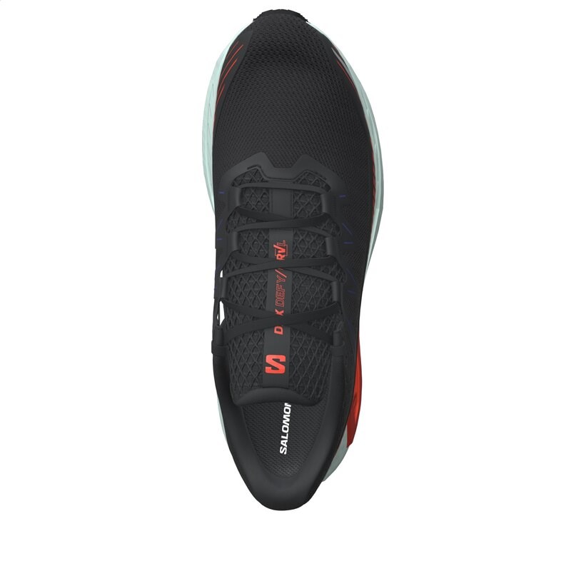 Neu Eingetroffen Salomon Herren Laufschuhe SHOES DRX DEFY GRVL - Schwarz/Kirschtomate/Bay