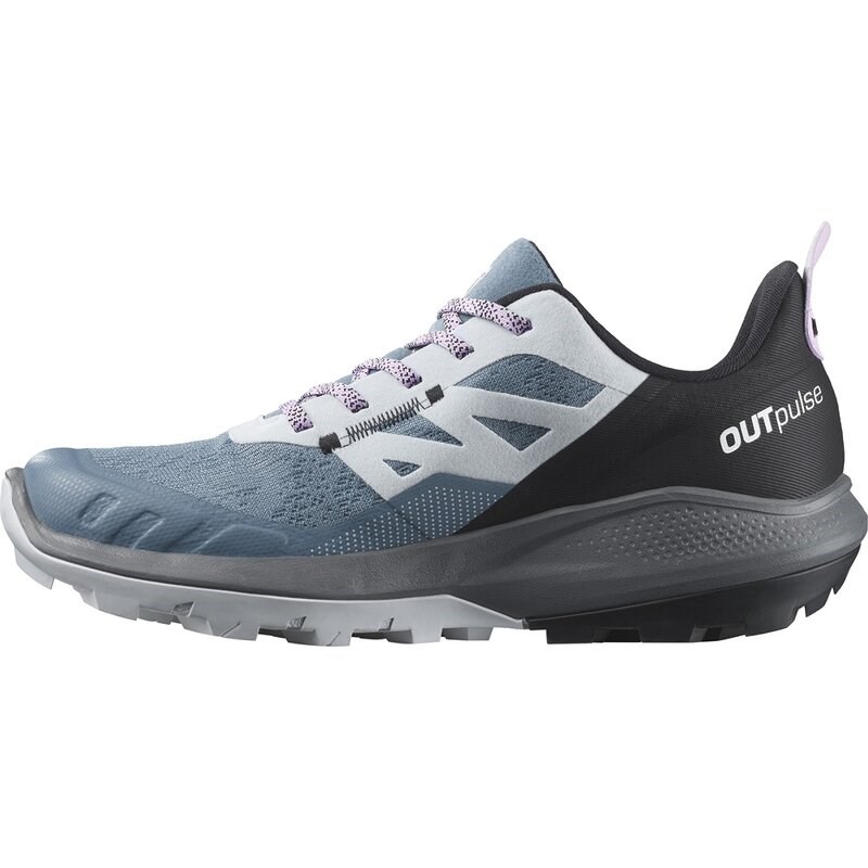 Neu Eingetroffen Salomon Damen Multifunktionsschuhe SHOES OUTpulse GTX W China - Chinablau/Arktische Eis/Orchideenblüte