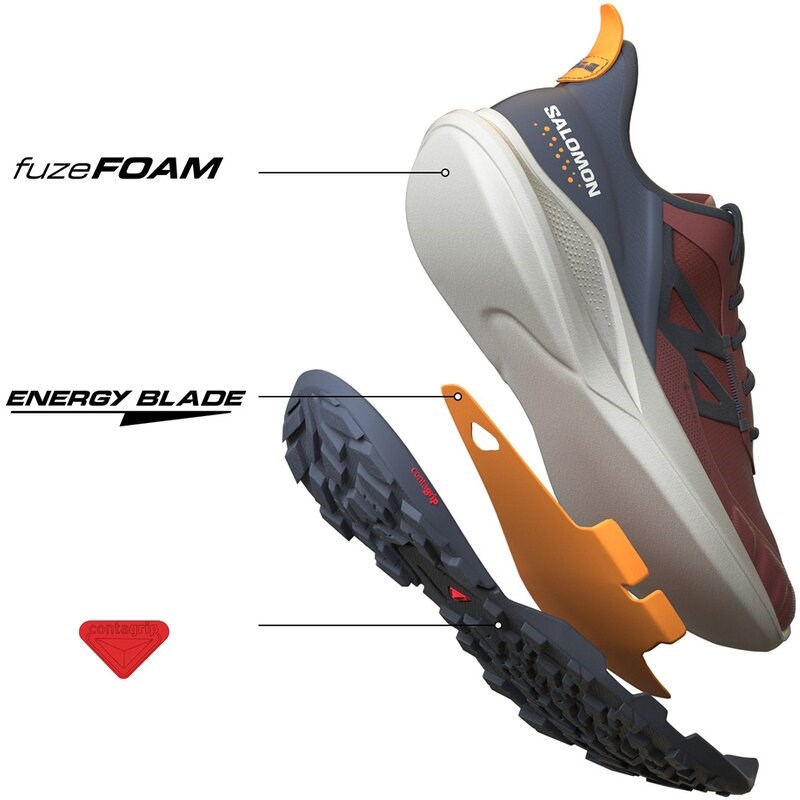 Neu Eingetroffen Salomon Damen Multifunktionsschuhe SHOES OUTpulse GTX W China - Chinablau/Arktische Eis/Orchideenblüte