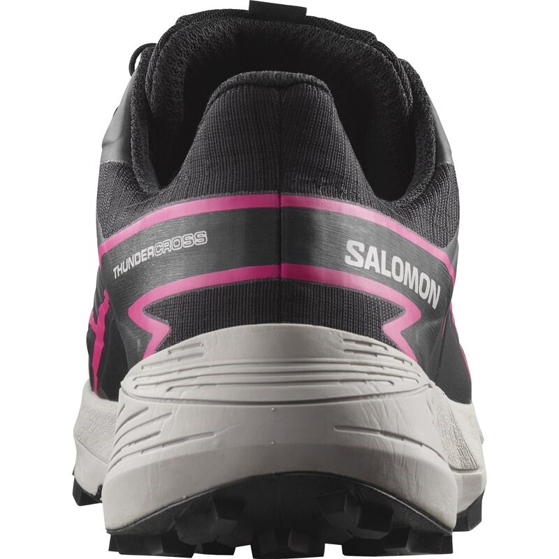 Neu Eingetroffen Salomon Damen Trailrunningschuhe SHOES THUNDERCROSS GTX W - Schwarz/Schwarz/Pink Glo