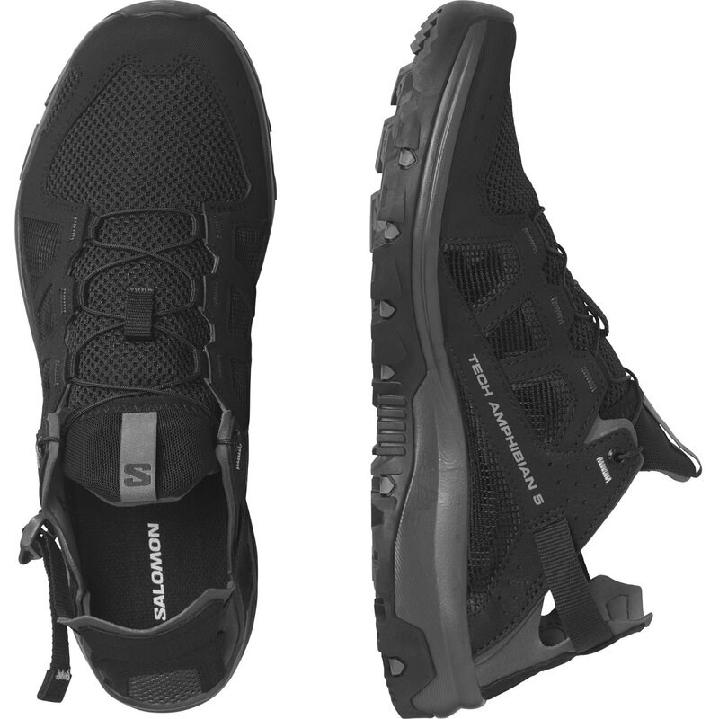 Neu Eingetroffen Salomon Herren Aquaschuhe SHOES TECHAMPHIBIAN 5 - Schwarz/Magnet/Monument