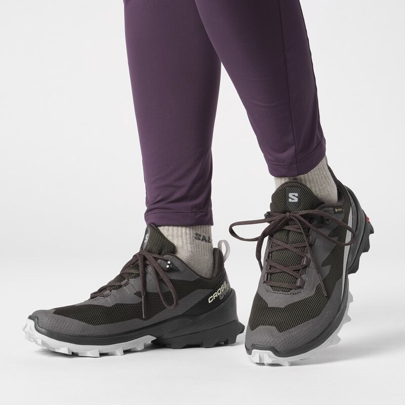 Neu Eingetroffen Salomon Damen Multifunktionsschuhe SHOES CROSS OVER 2 GTX W - Magnet/Phantom/Perlblau