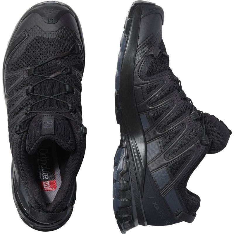Neu Eingetroffen Salomon Damen Trailrunningschuhe XA PRO 3D - Black/Phantom/Ebony